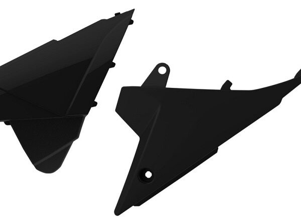 Coperchi laterali cassa filtro POLISPORT neri Beta RR / Xtrainer 2013–2022