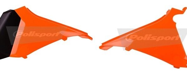 Coperchi laterali cassa filtro POLISPORT arancione KTM EXC 2012–2013