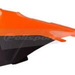 Coperchio laterale cassa filtro POLISPORT arancione/nero KTM 85 SX 2013–2017