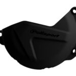 Protezione coperchio frizione POLISPORT nera Yamaha WR 450 F 2009–2015