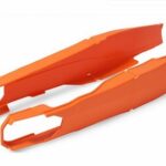 Protezioni forcellone POLISPORT arancioni KTM EXC / XC-W 2012–2023