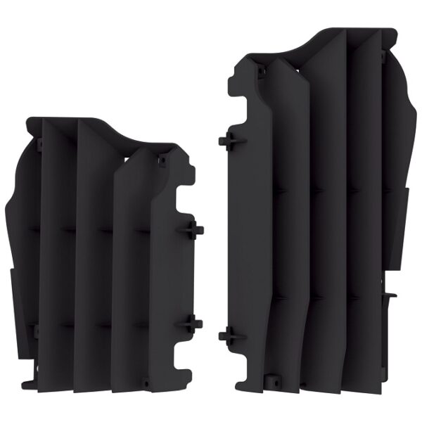 Griglie radiatori POLISPORT nero Kawasaki KX 250 F 2021–2024 / KX 450 F 2016–2023