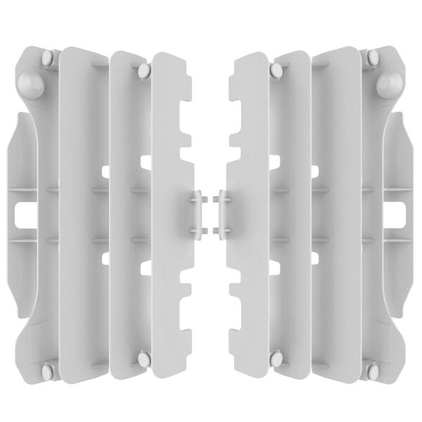 Griglie radiatori POLISPORT bianco Yamaha WR / YZ F 2007–2011