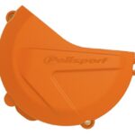 Protezione coperchio frizione POLISPORT KTM arancione 2016–2018