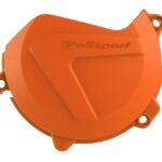 Protezione coperchio frizione POLISPORT KTM arancione 2016–2023