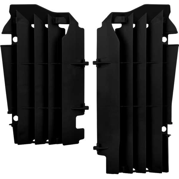 Griglie radiatori POLISPORT Kawasaki KX 250 F nero 2017–2020