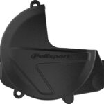 Protezione coperchio frizione POLISPORT Honda CRF 450 R RX nero