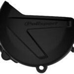 Protezione coperchio frizione POLISPORT Nero YZ 125 / XE 125