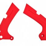 Protezioni telaio POLISPORT Rosso Honda CRF 250 R 2018–2019