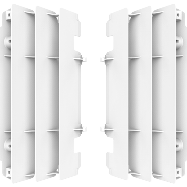 Griglie radiatori POLISPORT Bianco Kawasaki KX 250 2005–2007