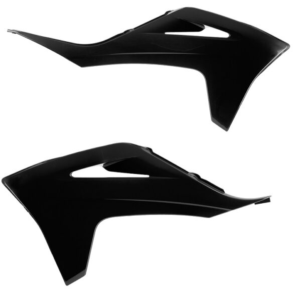 Convogliatori radiatore POLISPORT Neri GASGAS EC 250/300 2021–2023