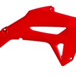 Convogliatori radiatore POLISPORT Rosso Honda CRF 250/450 R 2021–2024