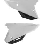 Portanumeri laterali POLISPORT Bianco Honda CRF 250/450 R RX 2021–2024