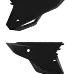 Portanumeri laterali POLISPORT Nero Honda CRF 250/450 R RX 2021–2024