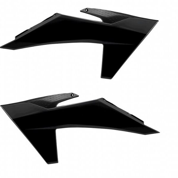 Convogliatori radiatore POLISPORT Nero KTM SX / EXC