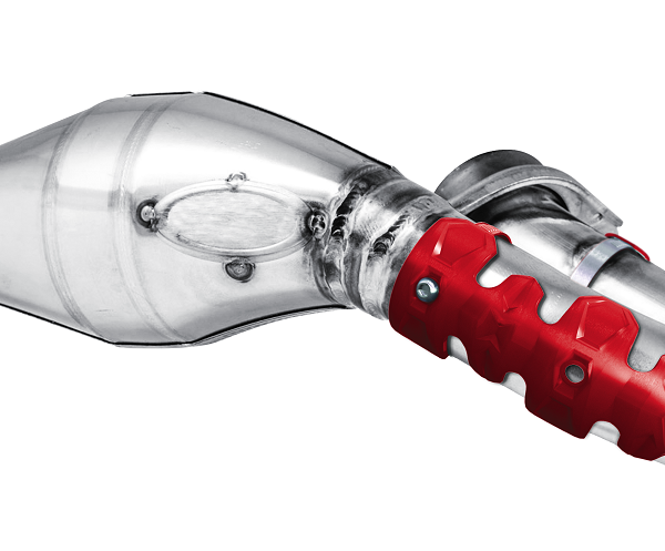 Protezione collettori Armadillo POLISPORT corta 22 cm rosso