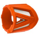 Protezione silenziatore POLISPORT 340–400 mm arancione
