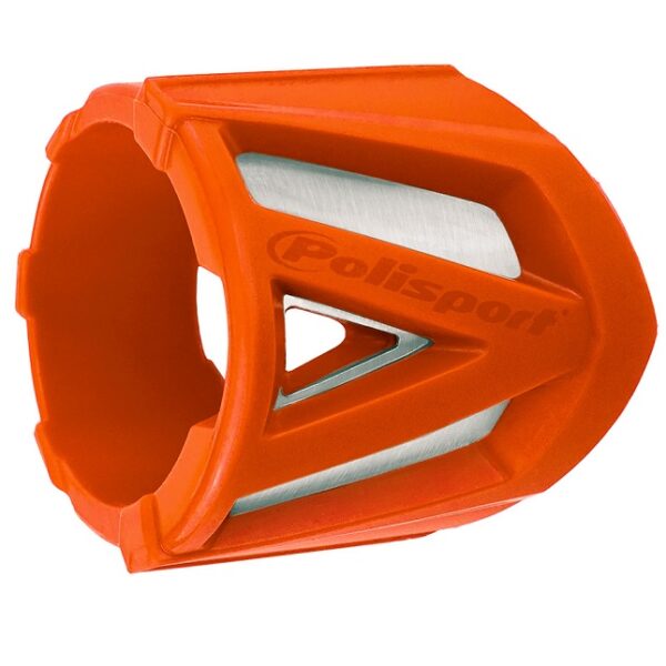 Protezione silenziatore POLISPORT 340–400 mm arancione
