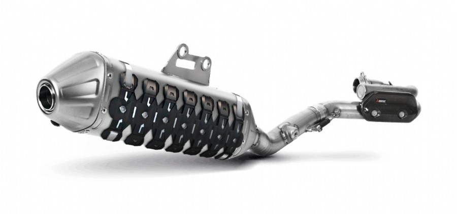 p8484100001.jpg Protezione silenziatore Armadillo Extreme POLISPORT nero - immagine 1