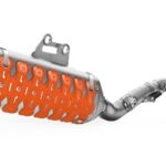 Protezione silenziatore Armadillo Extreme POLISPORT arancione