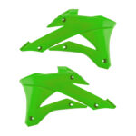 Convogliatori radiatore POLISPORT Kawasaki KX 85 verde