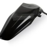 Parafango posteriore POLISPORT Kawasaki KX F 2006–2008 nero