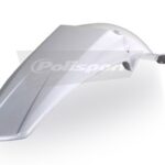 Parafango posteriore POLISPORT Yamaha YZ 250/450 F 2006–2009 bianco