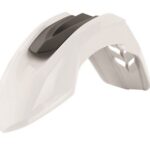 Parafango anteriore universale POLISPORT SM LINE bianco