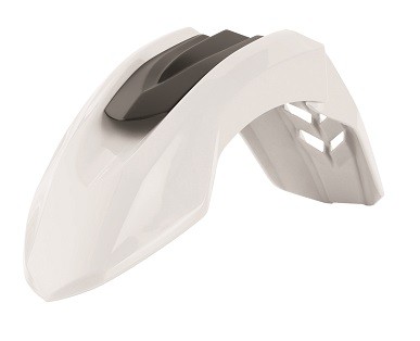 p8553500001.jpg Parafango anteriore universale POLISPORT SM LINE bianco - immagine 1