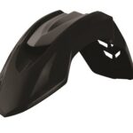 Parafango anteriore universale POLISPORT SM LINE nero