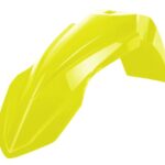Parafango anteriore POLISPORT Yamaha YZ WR 2010–2021 giallo fluo