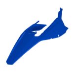 Parafango posteriore con portanumeri POLISPORT BETA blu