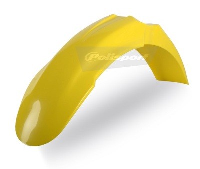 p8561000007.jpg Parafango anteriore POLISPORT SUZUKI RMZ 250 giallo 2004–2006 - immagine 1