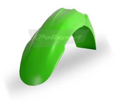 p8561000010.jpg Parafango anteriore POLISPORT KAWASAKI KX verde 2003–2008 - immagine 1