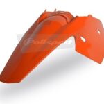 Parafango posteriore POLISPORT KTM EXC / SX arancione 2003–2007