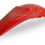 Parafango posteriore POLISPORT Rosso Honda CRF 250 R 2004–2005