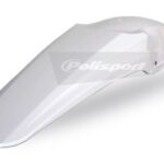 Parafango posteriore POLISPORT Honda CRF 450 R bianco 2005–2008
