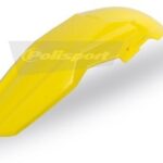 Parafango posteriore POLISPORT Suzuki RMZ 450 giallo 2005–2007