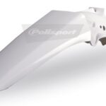 Parafango posteriore POLISPORT GASGAS EC 125 / 250 / 300 bianco 2005–2006