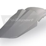 Parafango posteriore POLISPORT Husqvarna CR / WR / TC / TE bianco 2006–2011