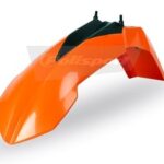 Parafango anteriore POLISPORT KTM 65 SX arancione 2009–2011
