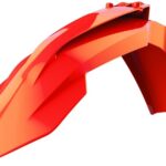 Parafango anteriore POLISPORT KTM SX / EXC arancione fluo 2016–2023