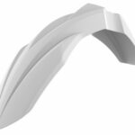 Parafango anteriore POLISPORT KAWASAKI KX / KX F bianco
