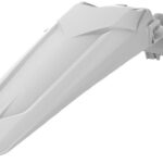 Parafango posteriore POLISPORT YAMAHA YZ / WR bianco 2018–2024