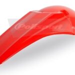 Parafango posteriore POLISPORT HONDA CRF 250 R / 450 R rosso 2009–2013