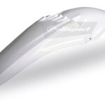 Parafango posteriore POLISPORT YAMAHA YZ / WR bianco 1996–2002