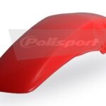 Parafango posteriore POLISPORT HONDA CR 125 / 250 rosso fluo 1992–1997