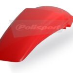 Parafango posteriore POLISPORT HONDA CR 125 / 250 rosso fluo 1997–1999