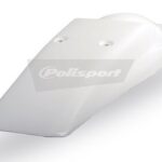 Parafango posteriore POLISPORT HONDA XR 250 R / 400 R bianco 1996–2004