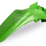 Parafango posteriore POLISPORT KAWASAKI KX 125 / 250 verde 1999–2002